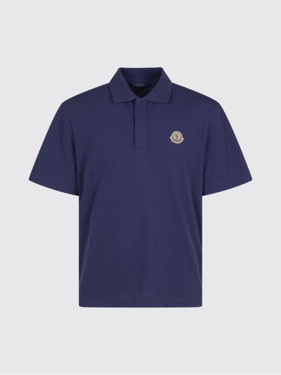 26SS 몽클레어 폴로 티셔츠 L10918A0002489A16 765 Blue