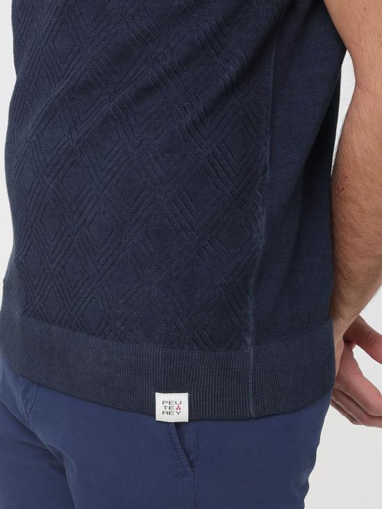 26SS 페트레이 폴로 티셔츠 PEU584299012446 215 Blue - PEUTEREY