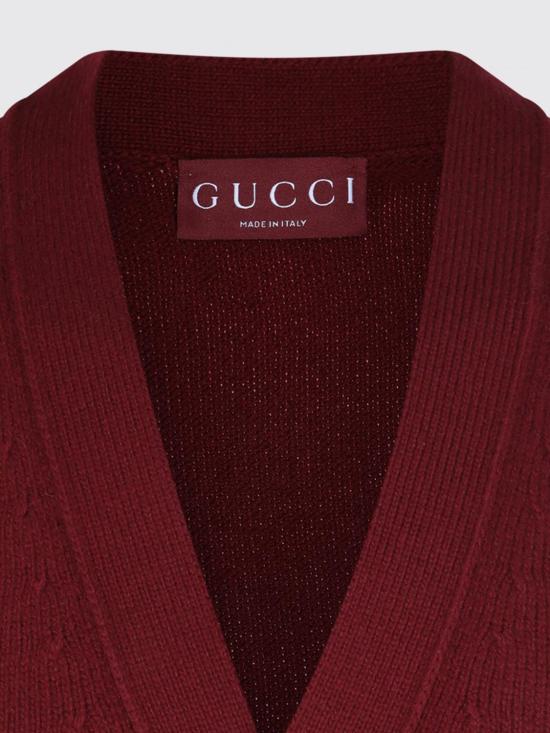 26SS 구찌 스웨터 815009XFAU6 013 Red - GUCCI