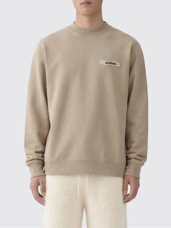 26SS 자크뮈스 그로그랭 스웨트 셔츠 SSM00206AJ00126 180 Sand - JACQUEMUS