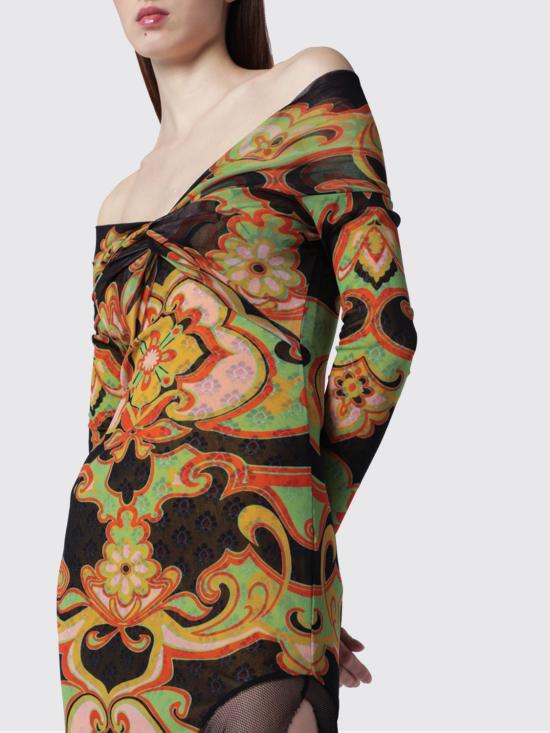 26SS 에트로 롱 원피스 WRHA059699IAS67 X0812 Multicolor - ETRO