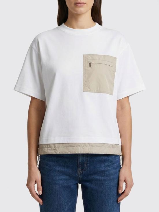 26SS 무레르 반팔 티셔츠 MODTS100012 V3878 White