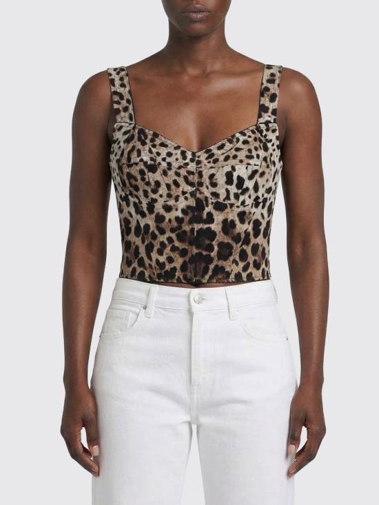 26SS 돌체앤가바나 민소매 티셔츠 F7T19TFSSF7 HY13M Multicolor