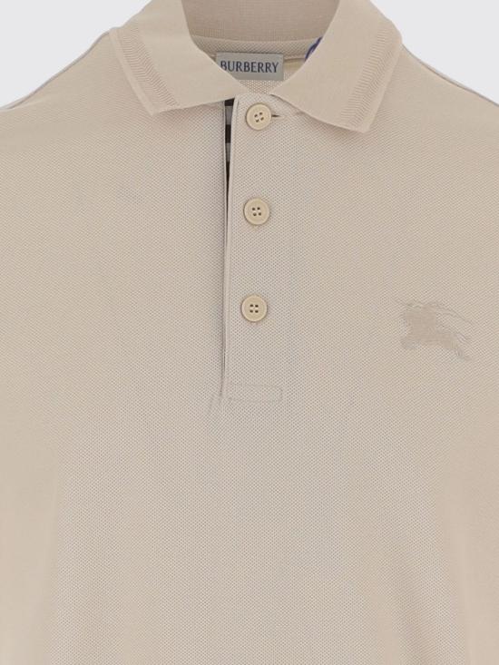 26SS 버버리 코튼 폴로셔츠 8126921 Beige - BURBERRY