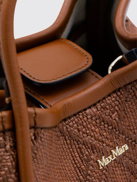 26SS 막스마라 토트백 2614511062600 001 Brown - MAX MARA