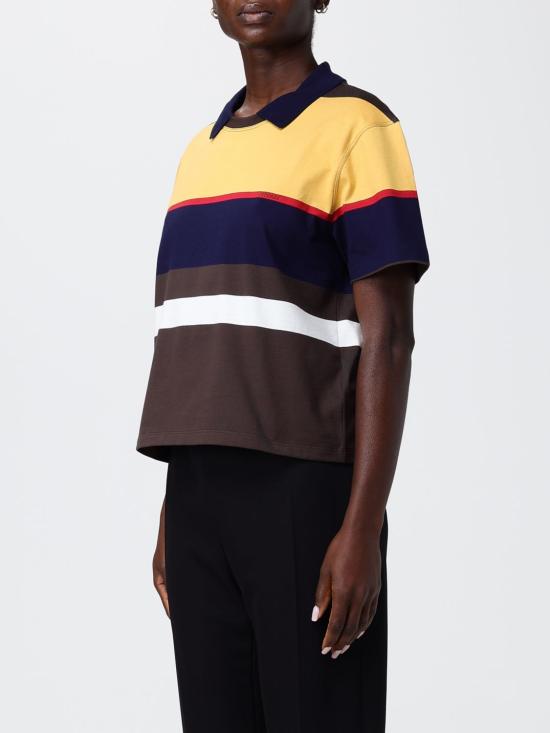 26SS 베르사체 폴로 티셔츠 10245071A17890 6Y520 Multicolor - VERSACE