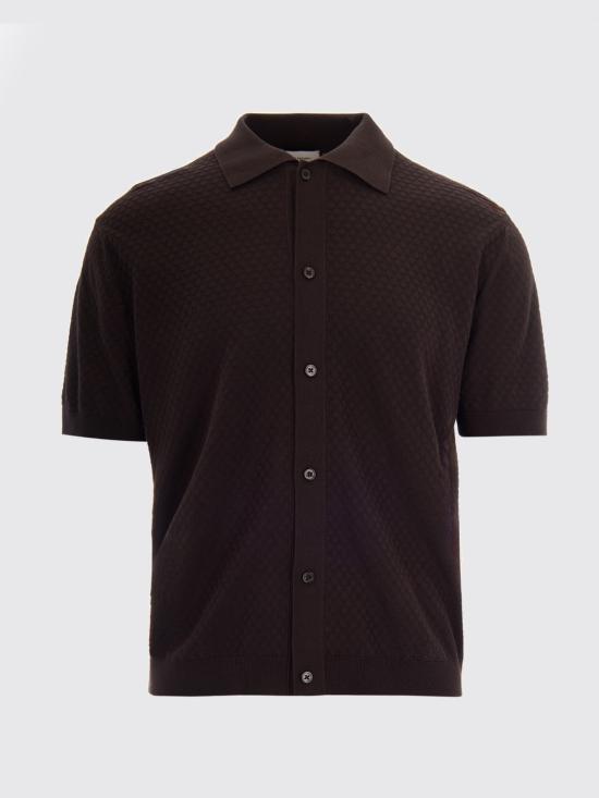 26SS 파올로페코라 폴로 티셔츠 A053F100 2345 Brown - PAOLO PECORA