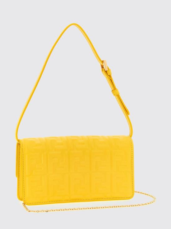 26SS 펜디 바게트 체인 지갑 8M0498AAJD F1TD0 Yellow - FENDI