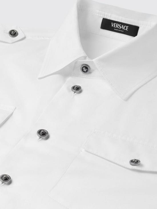 26SS 베르사체 숏팬츠 10198921A14748 1W000 White - VERSACE