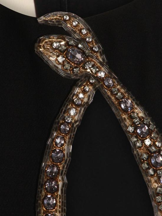 26SS 발렌티노 가라바니 롱 원피스 8B0VAKD51CF CRC Black - VALENTINO GARAVANI