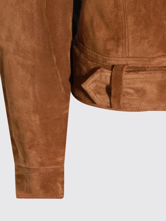 26SS 생로랑 자켓 860867YC2AY 2104 Brown - SAINT LAURENT