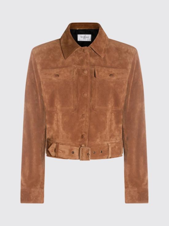 26SS 생로랑 자켓 860867YC2AY 2104 Brown - SAINT LAURENT