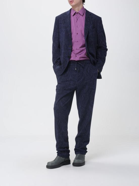 26SS 에트로 셔츠 MRIB000299TU5D0 F0257 Violet - ETRO