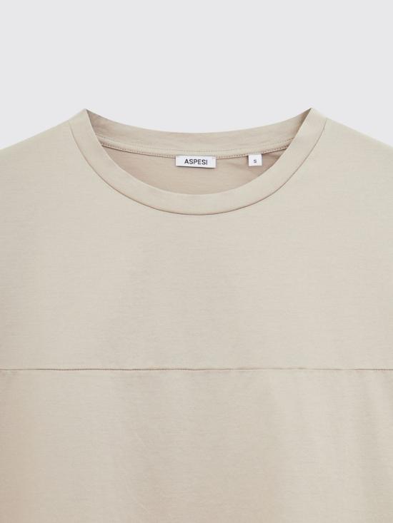 26SS 아스페시 반팔 티셔츠 Z421D073 10047 Sand - ASPESI