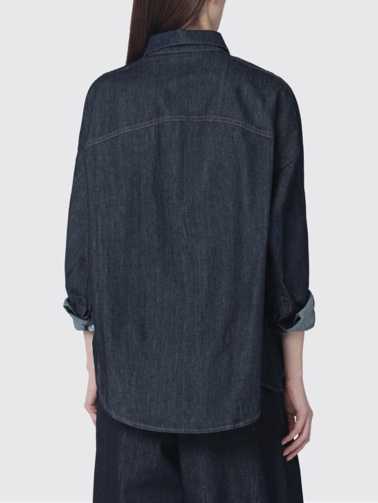 26SS 드리스 반 노튼 셔츠 1307293386 507 Blue - DRIES VAN NOTEN