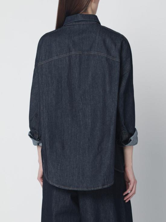 26SS 드리스 반 노튼 셔츠 1307293386 507 Blue - DRIES VAN NOTEN