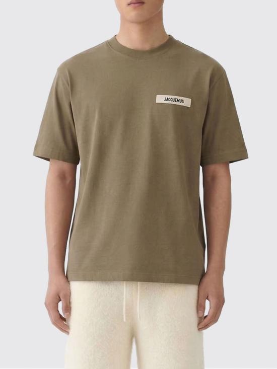 26SS 자크뮈스 그로그랭 로고 티셔츠 TSM00133AJ00226 180 Sand - JACQUEMUS
