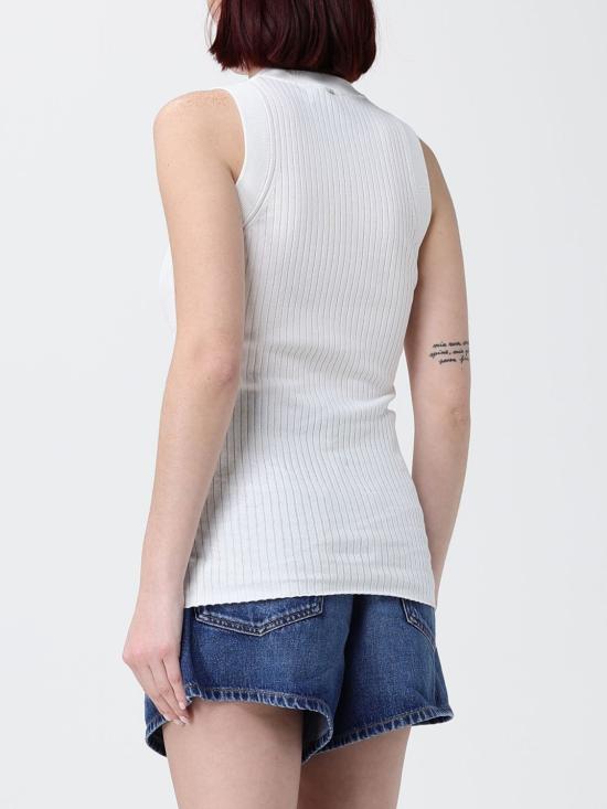 26SS 스포트막스 민소매 티셔츠 2612361012600 001 White - SPORTMAX