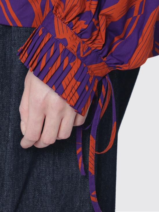 26SS 드리스 반 노튼 블라우스 1307163003 353 Orange - DRIES VAN NOTEN