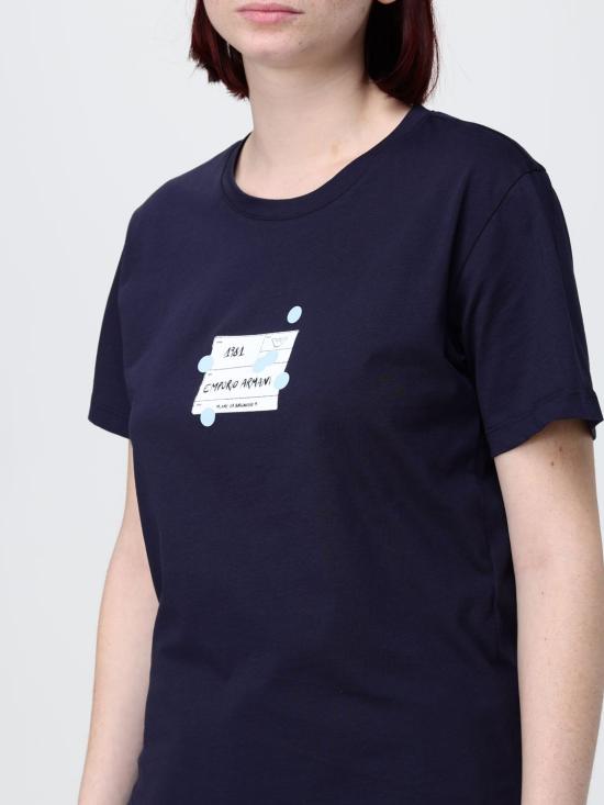 26SS 엠포리오 아르마니 폴로 티셔츠 EW003593AF12597 UB115 Blue - EMPORIO ARMANI