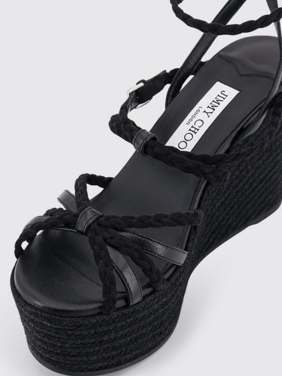 26SS 지미추 힐/펌프스 NYRA100ZKN BLACK Black - JIMMY CHOO