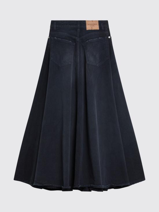 26SS 발렌시아가 스커트 856906TTW64 8074 Navy - BALENCIAGA