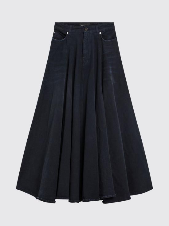 26SS 발렌시아가 스커트 856906TTW64 8074 Navy - BALENCIAGA