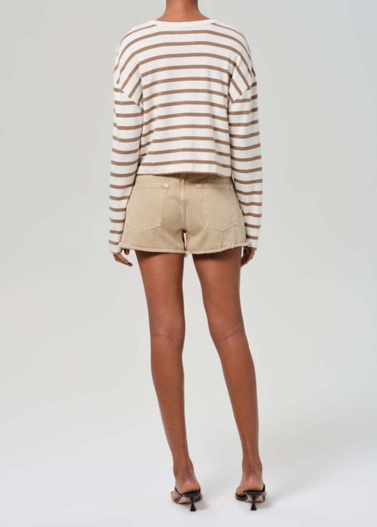  시티즌 오브 휴머니티 데님 숏팬츠 인류 시민 말로우 쇼트 헴프 - CITIZEN OF HUMANITY