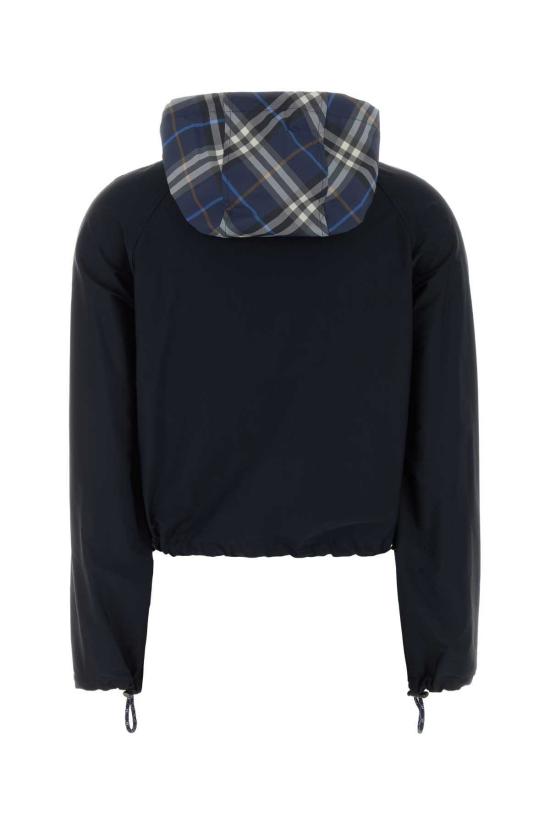  버버리 자켓 뉴콧 스트레치 나일론 재킷 다크 블루 - BURBERRY