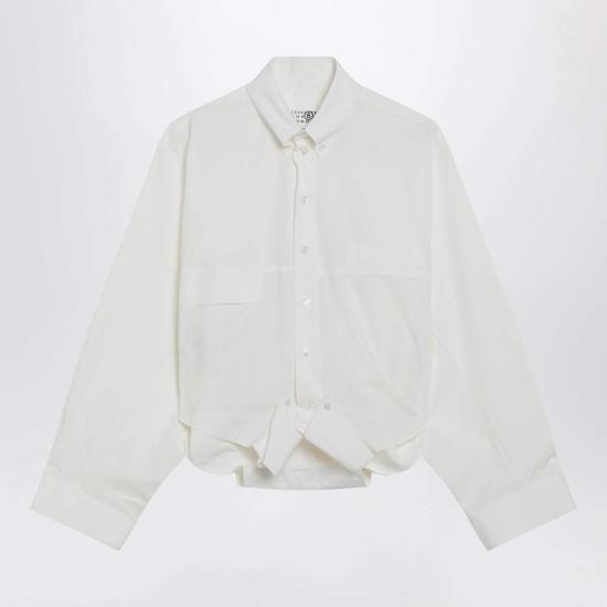  MM6 메종마르지엘라 탑 Mm6 Maison Margiela 셔츠 베이지