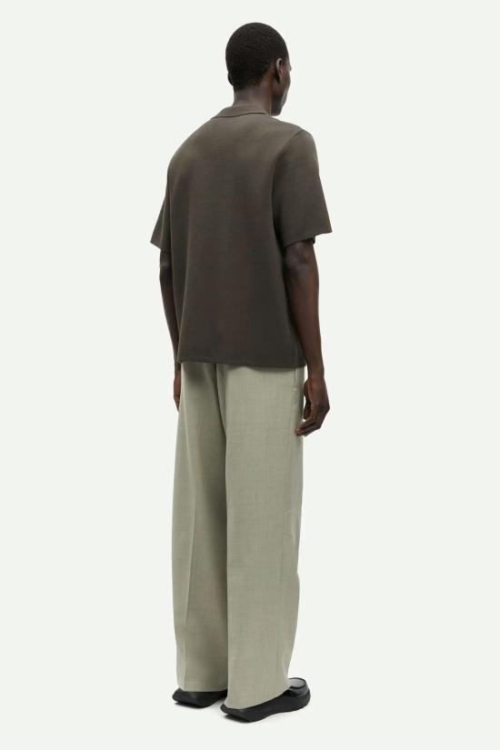  삼소앤삼소 반팔 티셔츠 Samsøe Samsøe Sarico 지퍼 셔츠 - SAMSOE SAMSOE