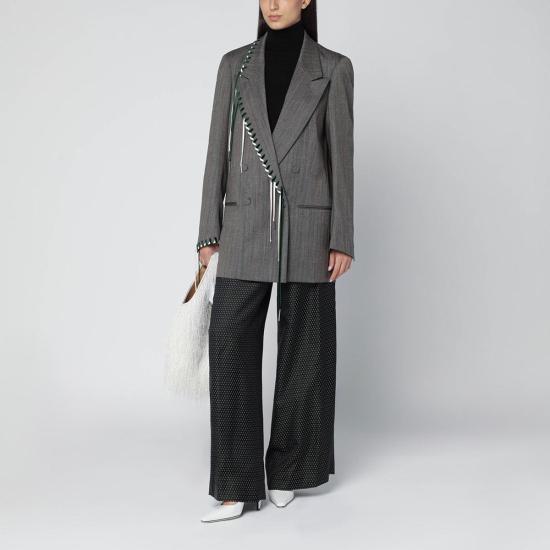  드리스 반 노튼 팬츠 드리스 반 노텐  블랙 - DRIES VAN NOTEN