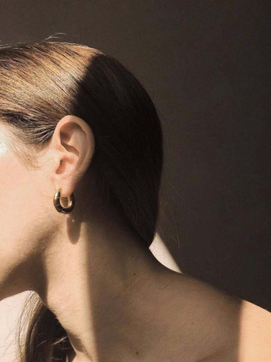  Common Muse 이어링 커먼 뮤즈 스몰 후프 - OTHER BRANDS