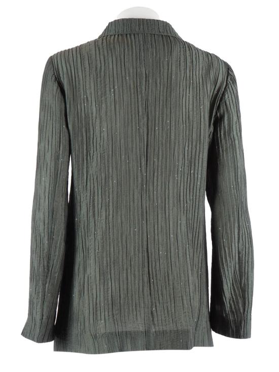  엠포리오 아르마니 수트 자켓 블레이저 그린 - EMPORIO ARMANI