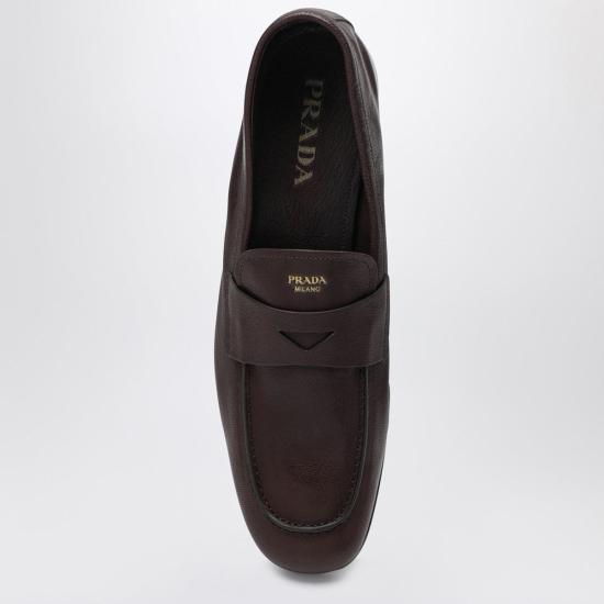  프라다 슈즈 구두 브라운 - PRADA