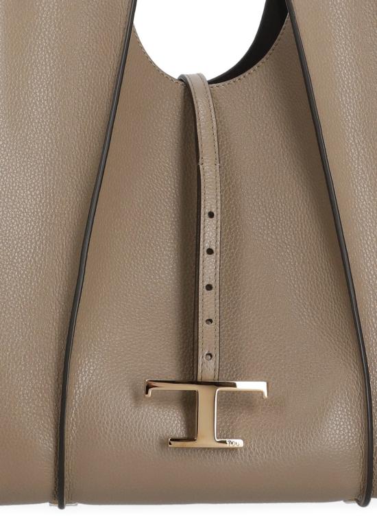 26SS 토즈 T 타임리스 미니 쇼핑백 XBWTSBA0300XSO C413 Brown - TODS