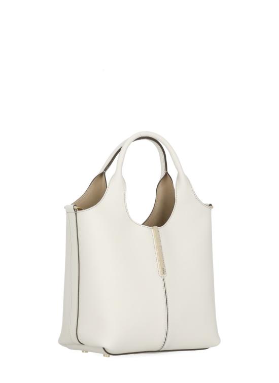 26SS 토즈 레더 미니 토트 쇼핑백 XBWEBRF0100UBL 1O92 Ivory - TODS