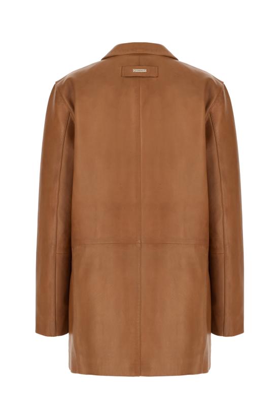 26SS 아이스 비 아이스버그 가죽 자켓 ZL106806 2218 REDDISH BROWN - ICE B ICEBERG