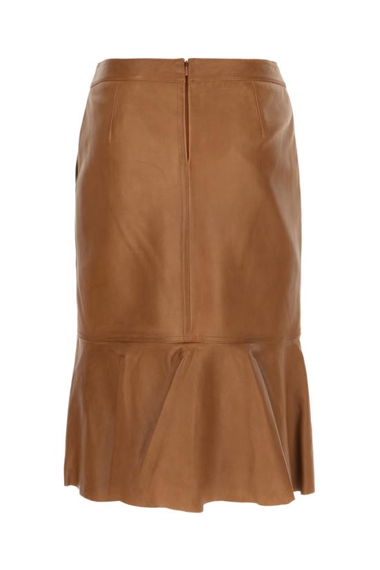 26SS 아이스 비 아이스버그 미디 스커트 ZC206806 2218 REDDISH BROWN - ICE B ICEBERG