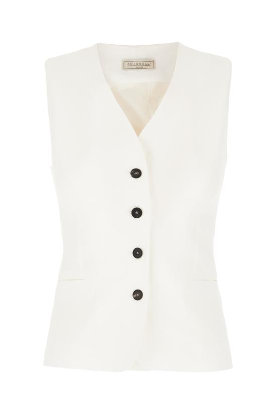 26SS 안토넬리 피렌체 베스트 N3587Q935 001 Bianco