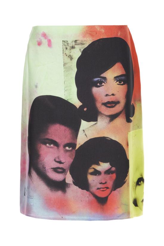 26SS 베르사체 스커트 10246901A17913 5X000 Multicolor