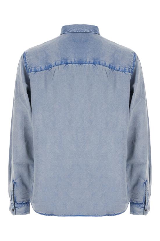26SS 디젤 긴팔 셔츠 A236430JMCD 8GJ BLUE DENIM - DIESEL