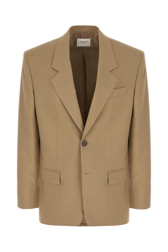 26SS 생로랑 수트 자켓 854431Y1N15 2611 BEIGE FONCE
