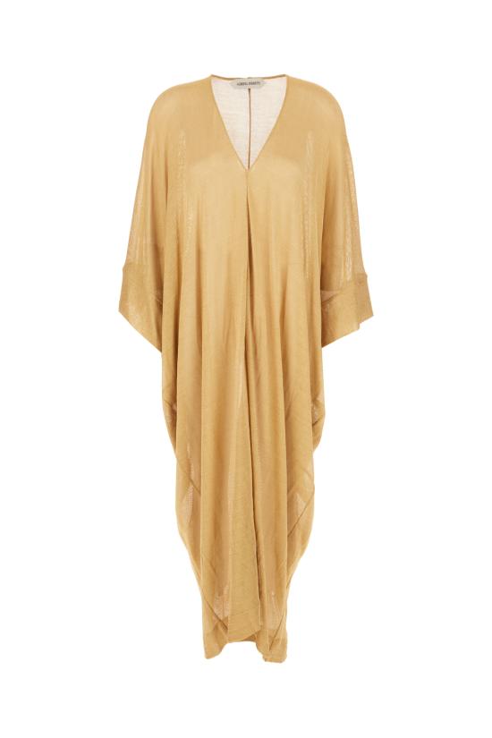 26SS 알베르타 페레티 미디 원피스 261M04700125 0606 ORO LUCIDO