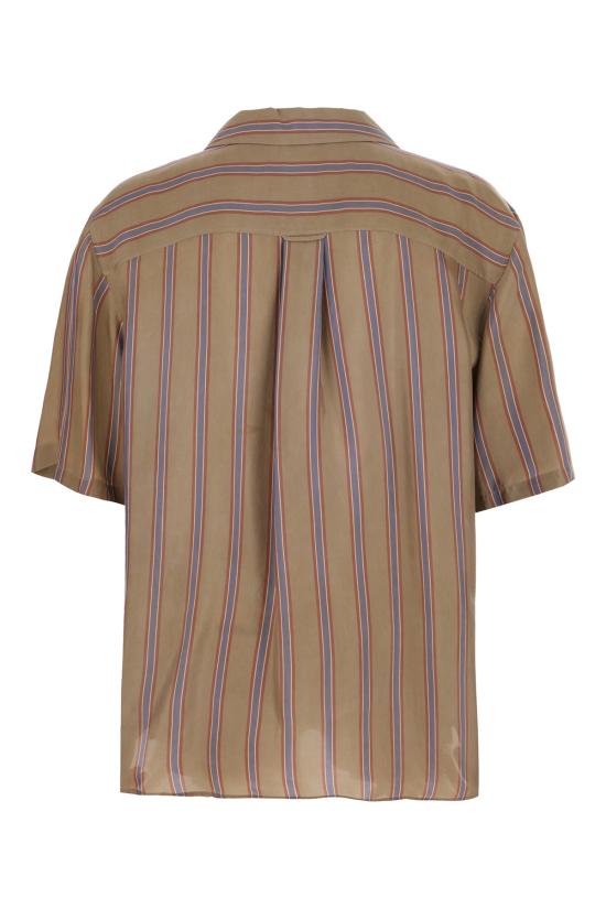 26SS 생로랑 긴팔 셔츠 859775Y2N33 2849 TAUPE BLEU ROUGE - SAINT LAURENT