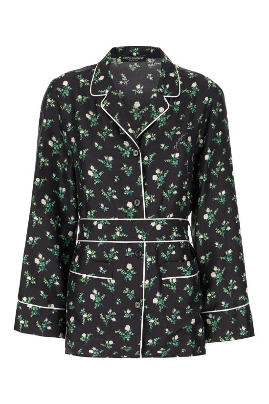 26SS 돌체앤가바나 자켓 F5I89TIS13G HX6CB ROS MUGH BCO NERO