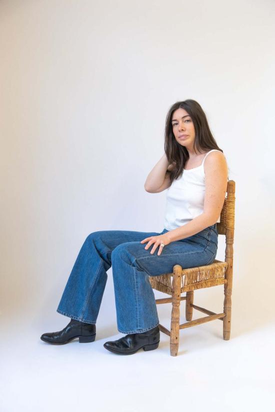  제시 캄 데님 팬츠 알타 진 팬츠 카우보이 블루 - JESSE KAMM