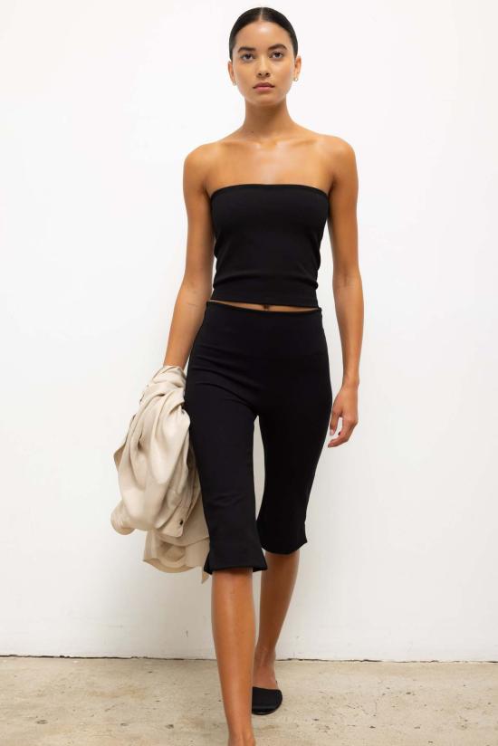  리셋 크롭 팬츠 레셋 리오 카프리 팬츠 - LESET