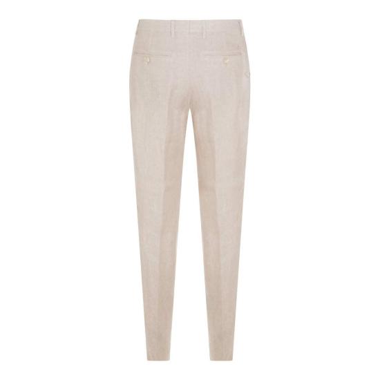  에트로 스트레이트 팬츠 린넨  라이트 샌드 - ETRO