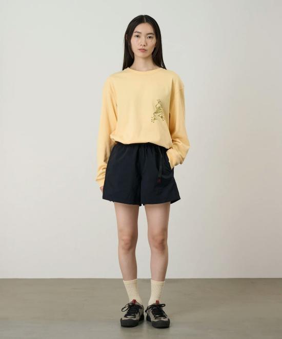  그라미치 반팔 티셔츠 스티키 핸즈 긴팔 티셔츠 망고 - GRAMICCI